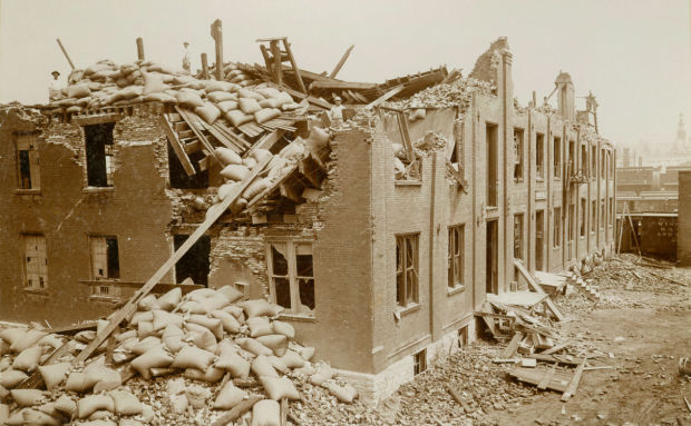Wreckage of Purina Mills, 1896